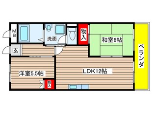 エスポワール・クラートの物件間取画像